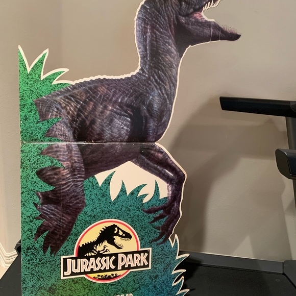 Vtg:RARE:1992c 33yrs Jurassic Park 3-D Movie Advertisement Poster Taking Offers! - Picture 5 of 15